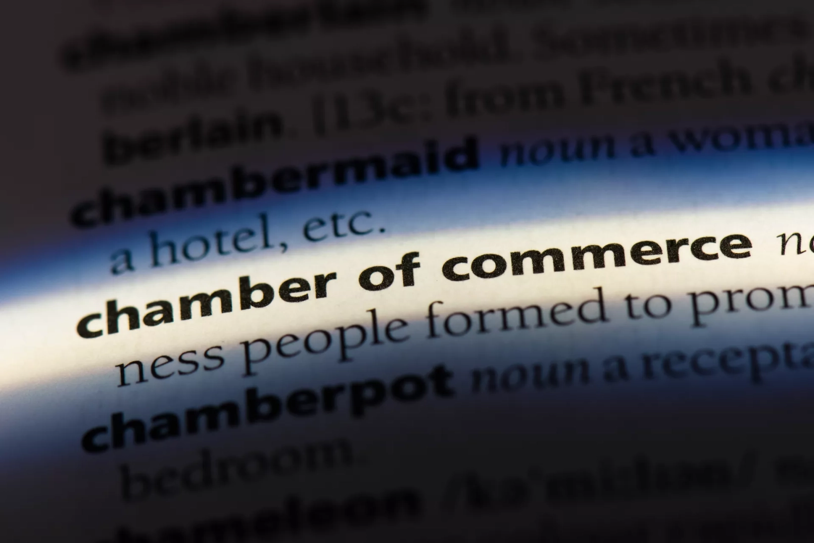 Chambre of commerce, COC