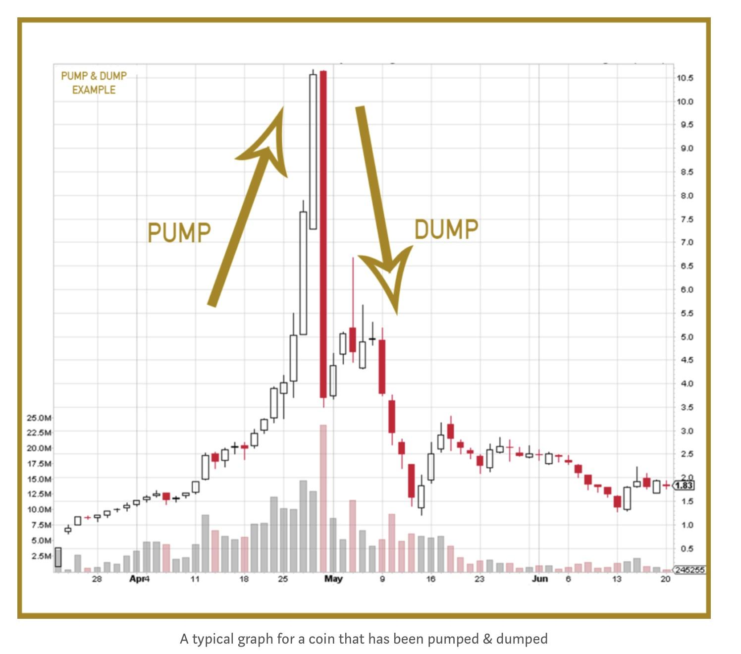 Pump en Dump voorbeeld.